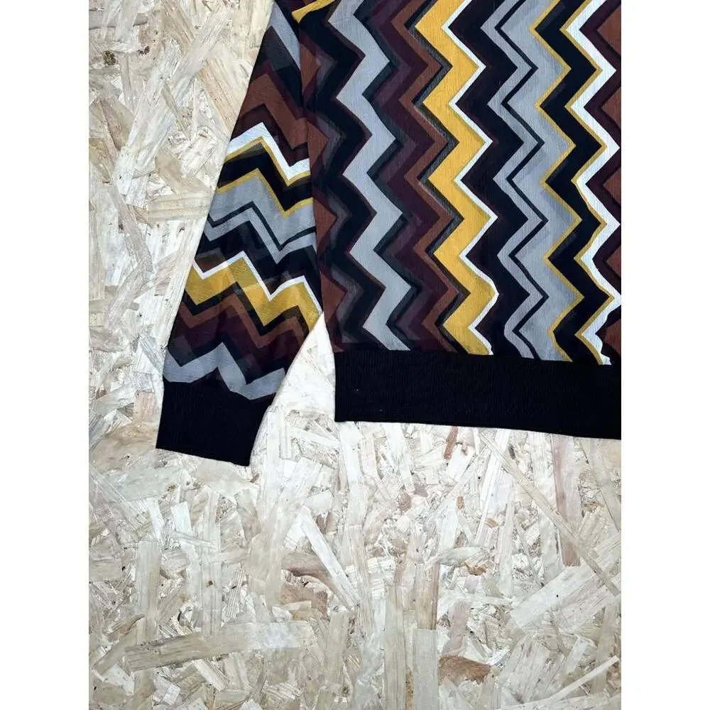 Missoni for Target 20th Anniversary Chevron Knit V-Neck Sweater Mens